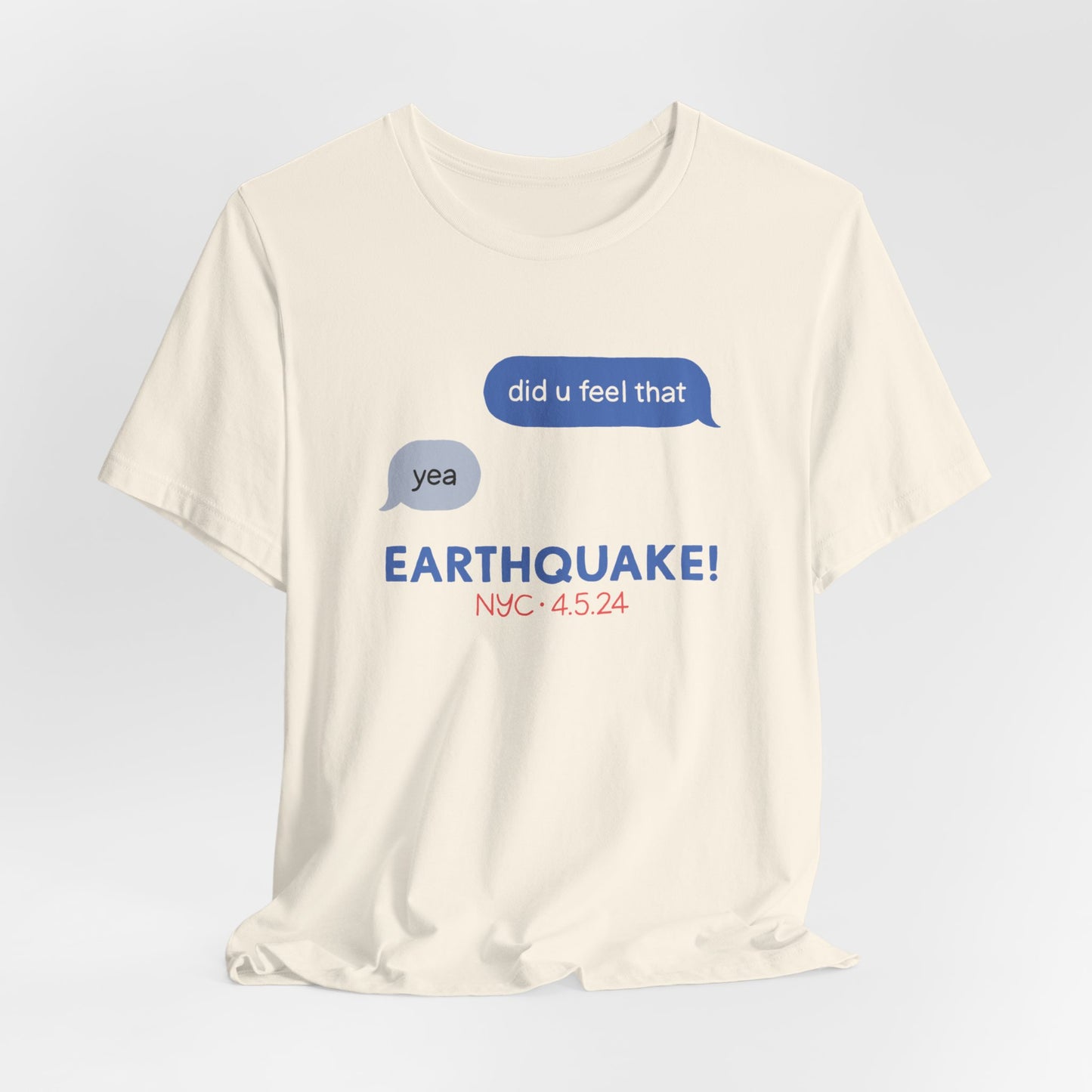 NYC EARTHQUAKE 2024 TEE!