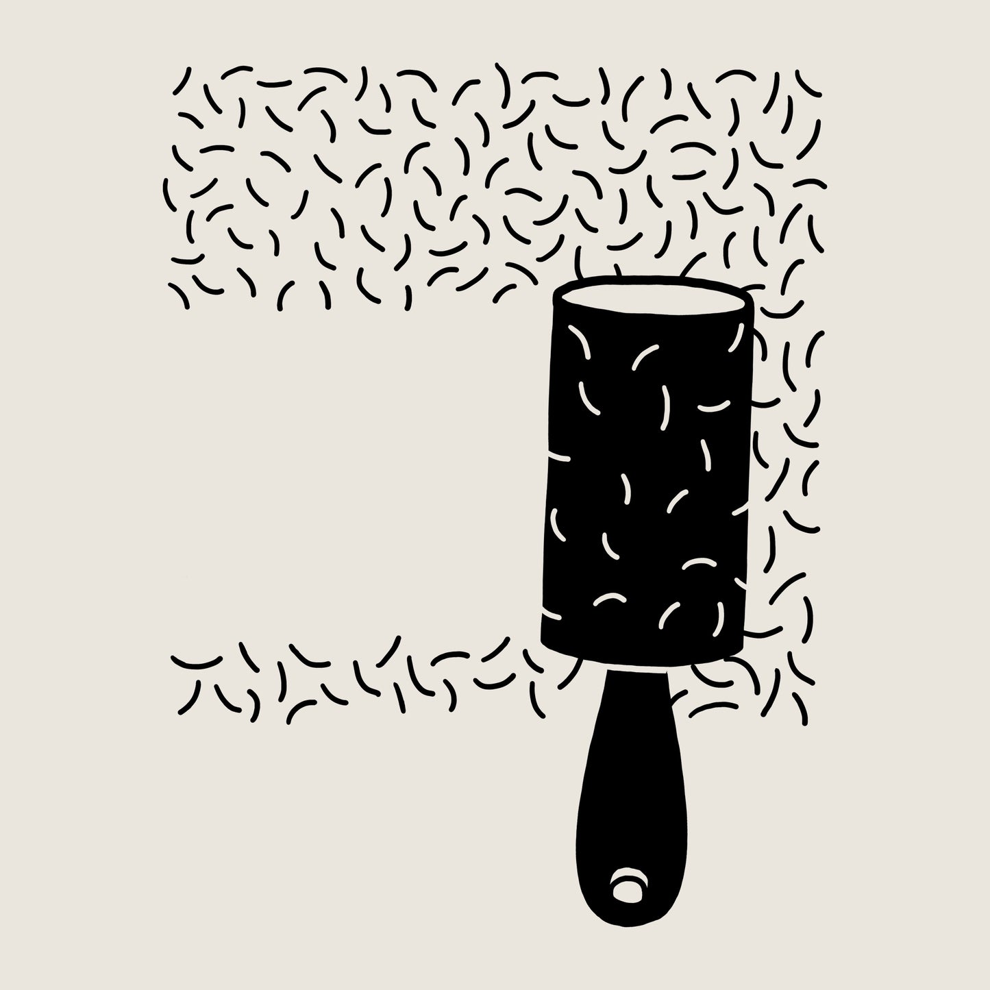 HAIR HAIR ON THE ROLLER