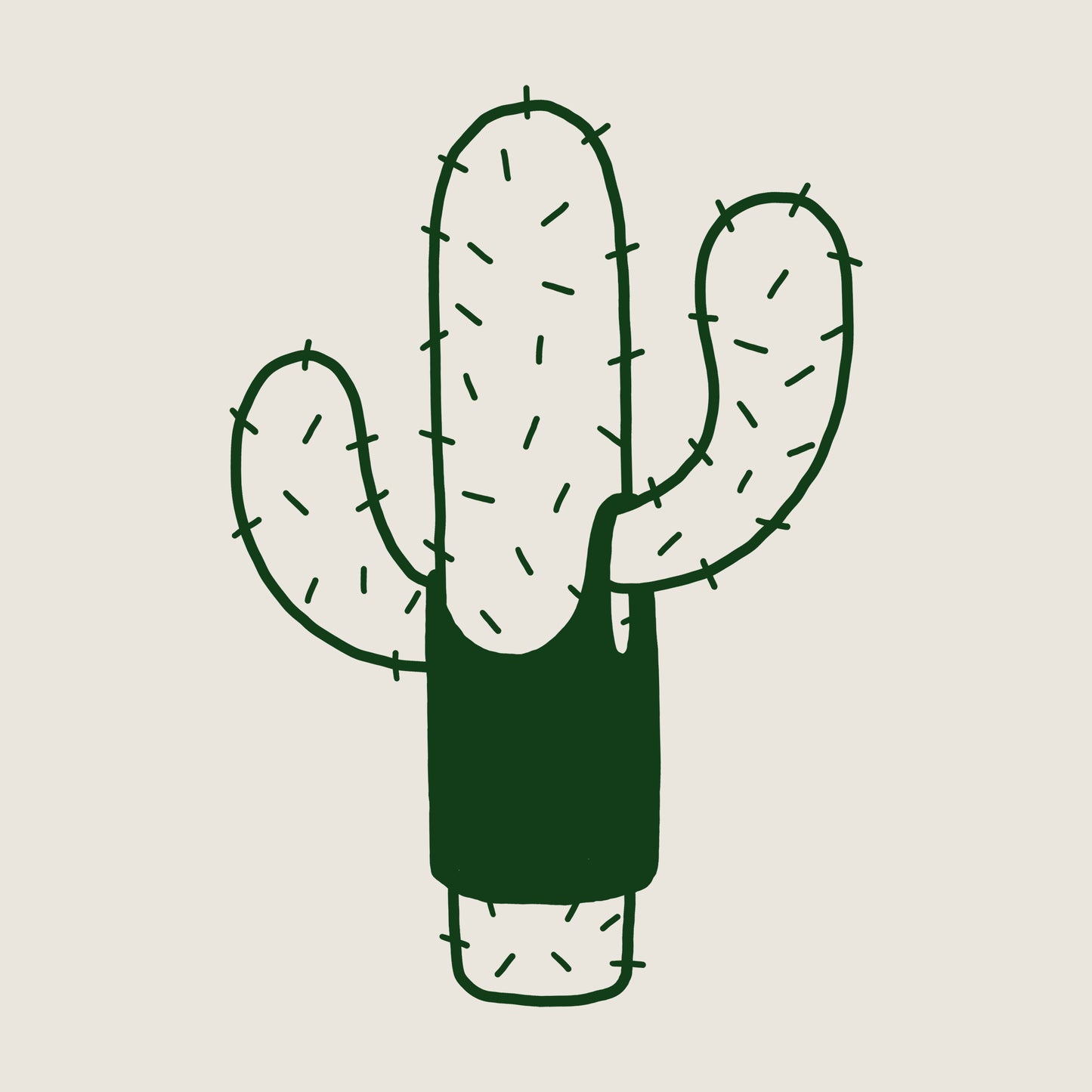 CACTUS IN A TANK TOP?