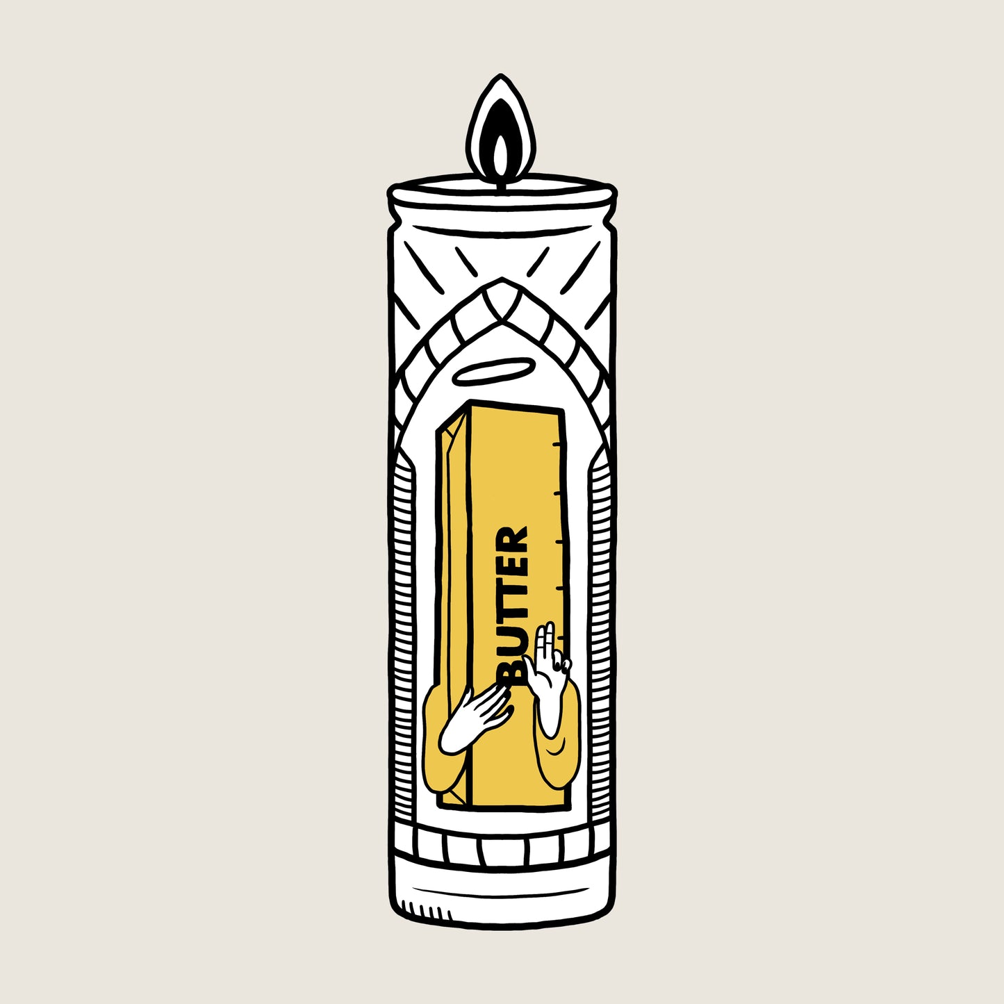PATRON SAINT OF BUTTER AGAIN