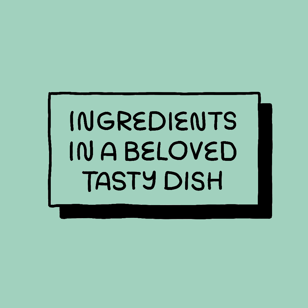 Ingredients In A Beloved Tasty Dish